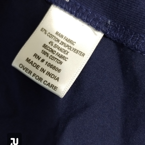 -440 Emily Daniel's blouse with pockets 3/4 sleeve top pullover women size S - Picture 8 of 9